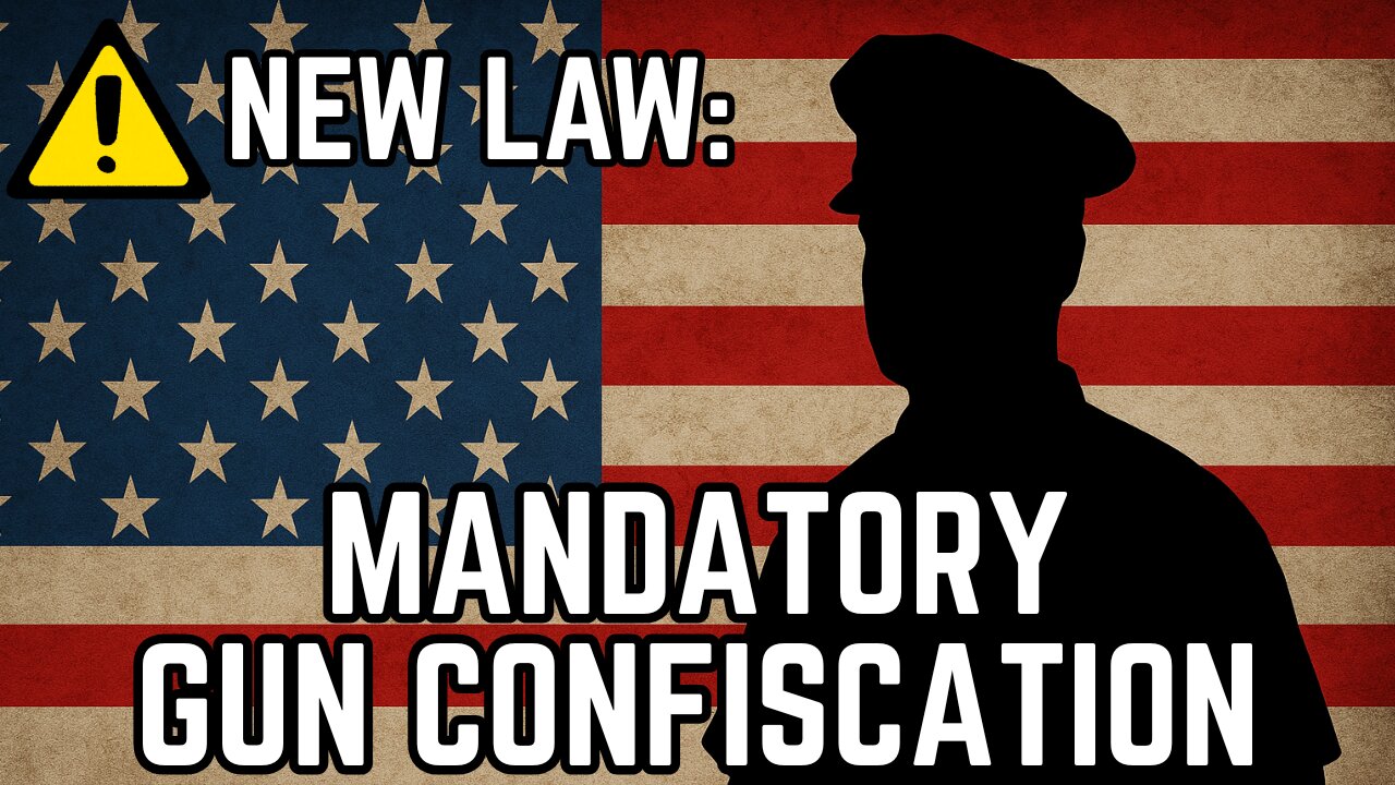 PAY ATTENTION: New Law MANDATES Gun Confiscation! Police ORDERED To Seize Firearms!