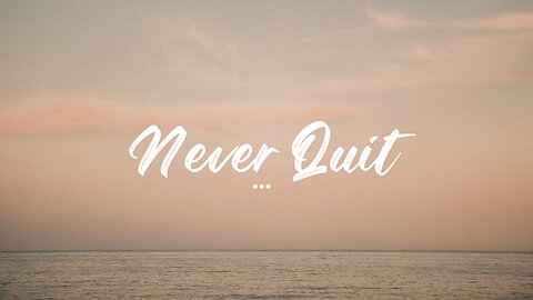 Never Quit part 5 | David Goss | Life Chapel | 8.17.25