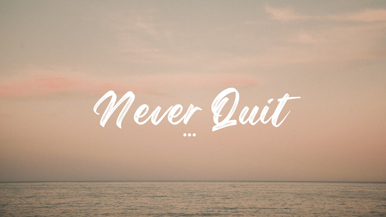Never Quit part 5 | David Goss | Life Chapel | 8.17.25