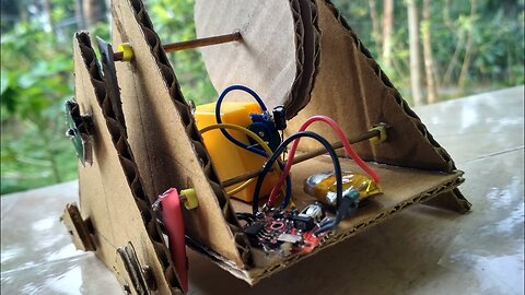 Home made walking robo