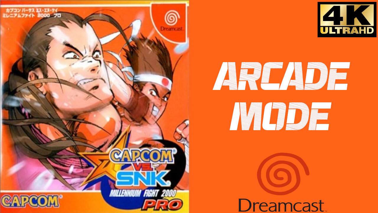 Capcom vs. SNK Millennium Fight 2000 Pro - Sega Dreamcast (Arcade Mode)