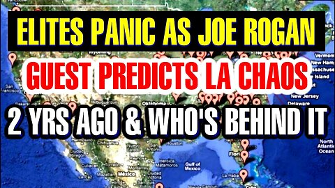 What He Exposed on Joe Rogan is Playing Out Right Now..