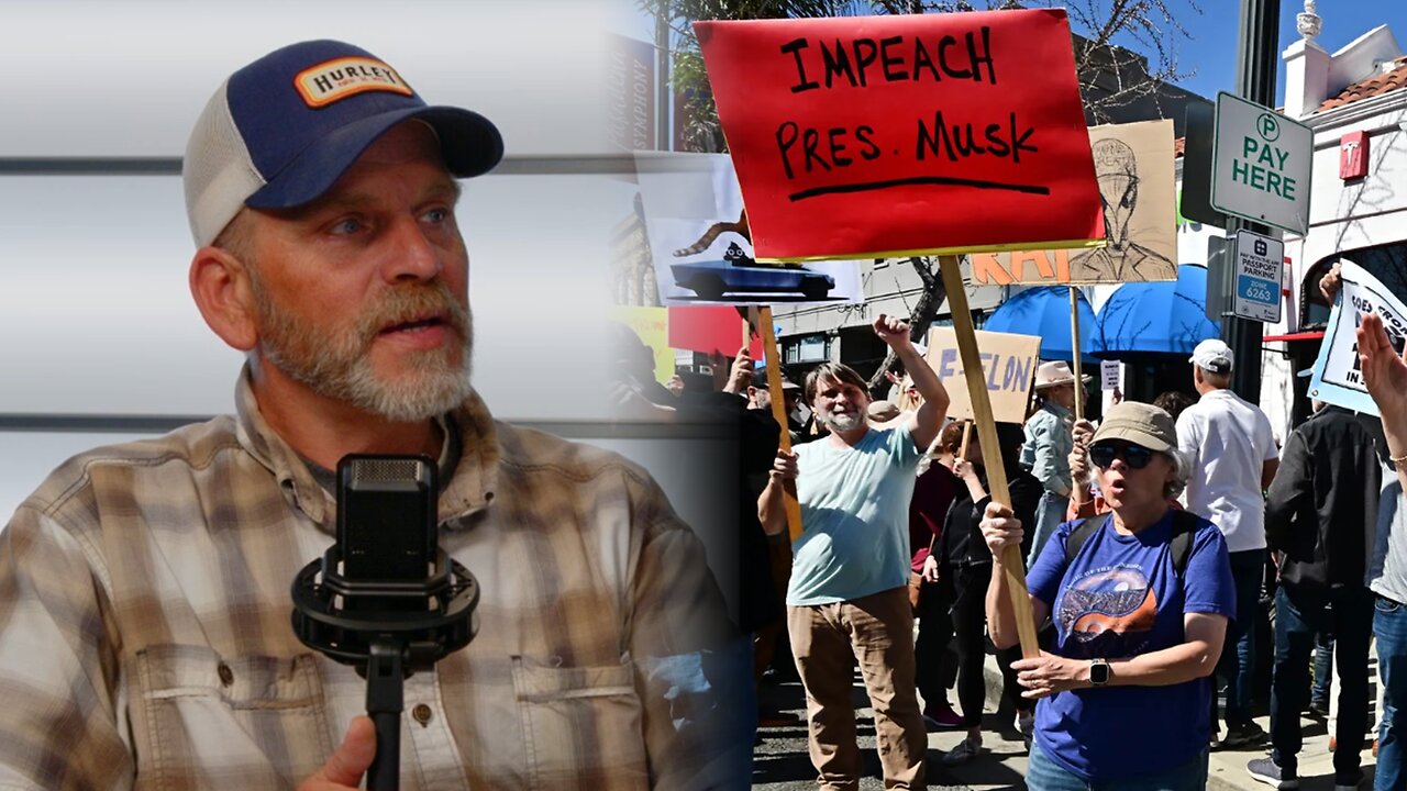 Government Employee Caught Coordinating Tesla Protests & Urging Protesters to Throw Bricks