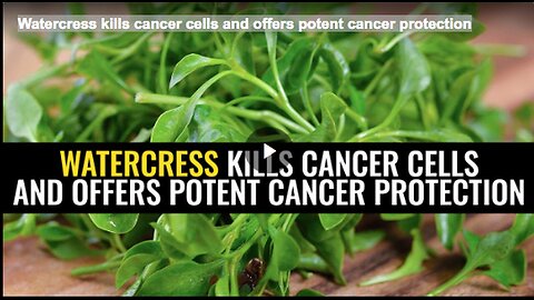 "Potent Cancer Protection and Cell Elimination Offered by Watercress"