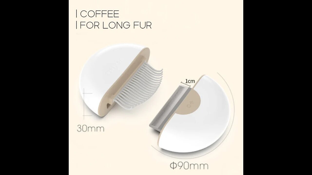 Multifunctional Pet Comb, with Convenient Storage, Grab the Floating Hair, Untie the Knot, Massage