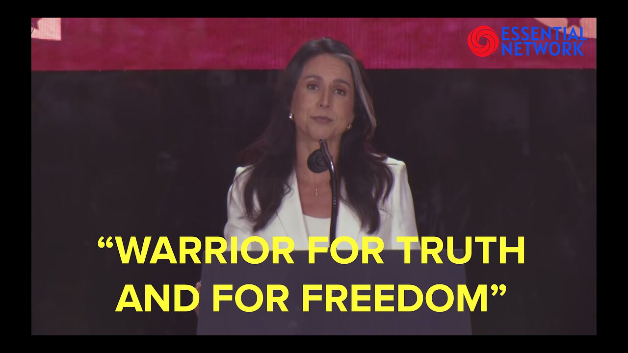 Tulsi Gabbard Speaks at the Funeral of Charlie Kirk