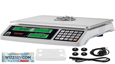 VEVOR Industrial Counting Scale 30 kg x 1 g Digital Scale Review