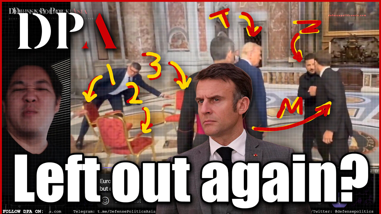 WAS IT FOR MACRON??? 3 CHAIRS was prepared for Trump-Zelenskyy's urgent talk at Vatican City