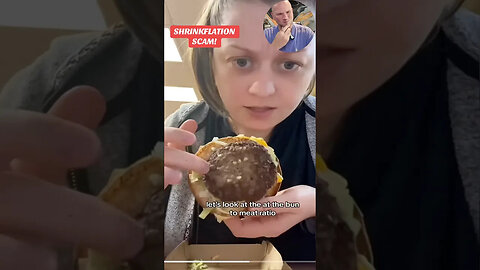 McDonalds ShrinkFlation Scam on Big Macs and Fish Filets #shrinkflation #scam #mcdonalds