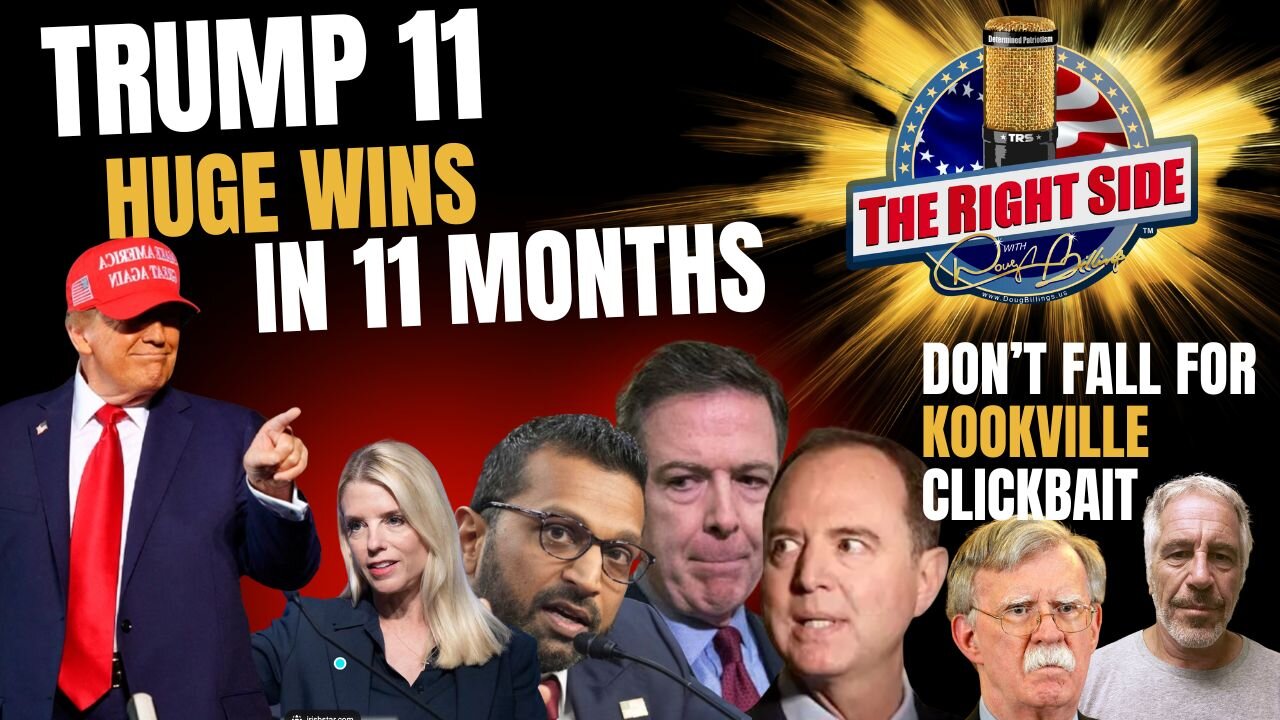 TRUMP’S 11 WINS IN 10 MONTHS