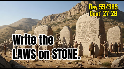 Day 59/365 - Blessings or Catastrophic Curses #bible #deuteronomy