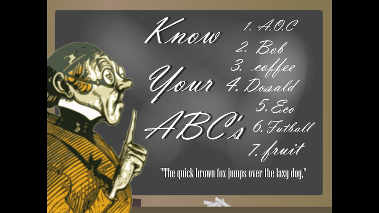 Know Your ABC's