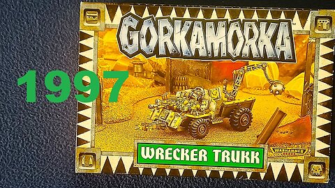 WARHAMMER 40,000 GORKAMORKA WRECKER TRUKK, GAMES WORKSHOP, CITADEL MINIATURES, 99 31 04 03 002, 1997