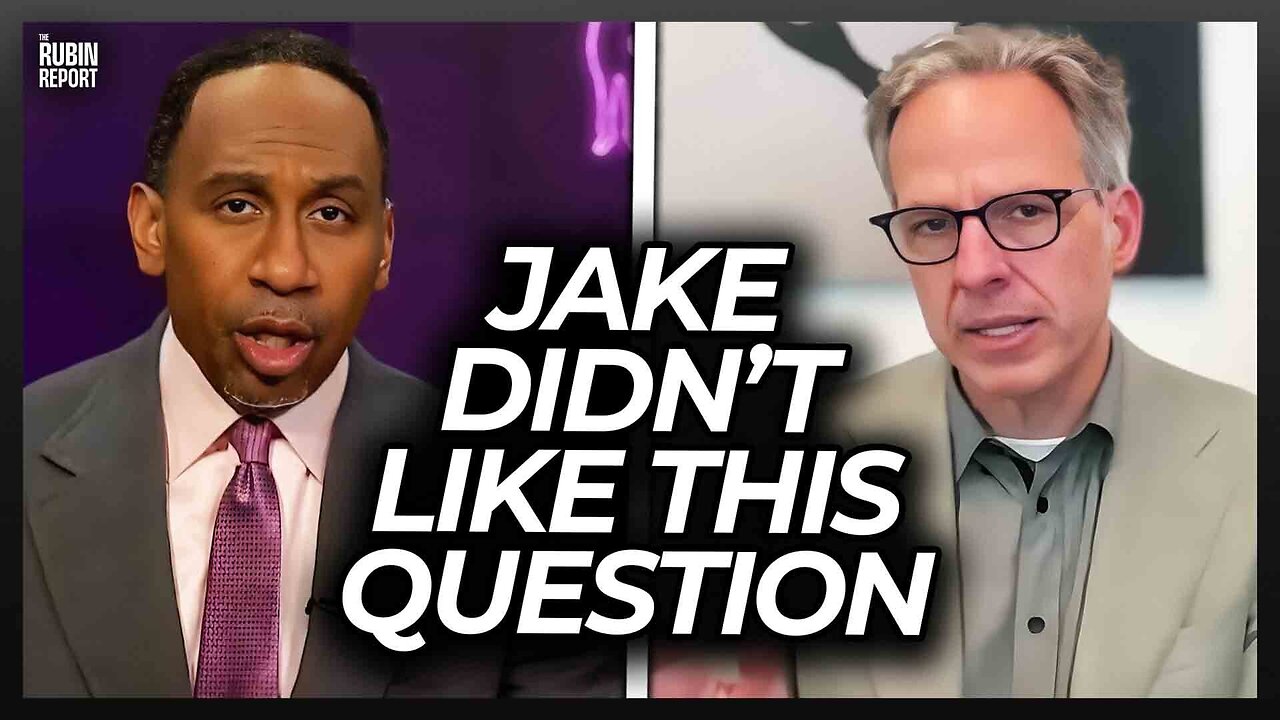 CNN Host Struggles to Hide His Anger as Stephen A. Smith Asks Him This Question