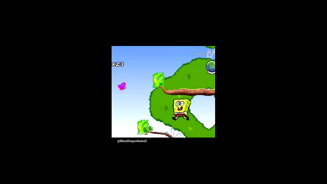 SPONGEBOB SQUAREPANTS SUPER SPONGE PS1 ( SANDY TREE DOME) #spongebob #shorts #gaming #ps1