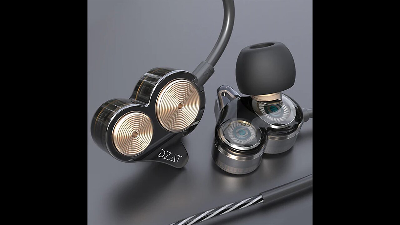Best Dual-Driver HIFI Passive Noise Canceling Earphones(1)