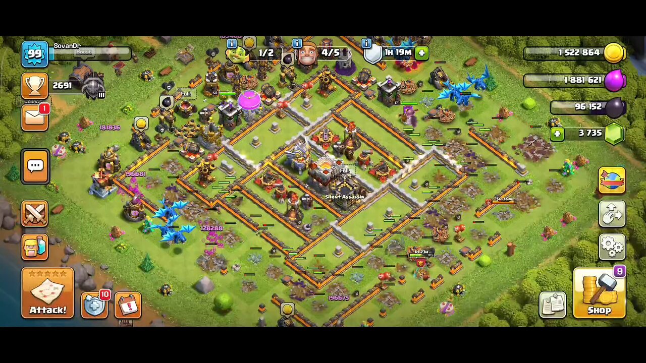 clash of clans gameplay part -7
