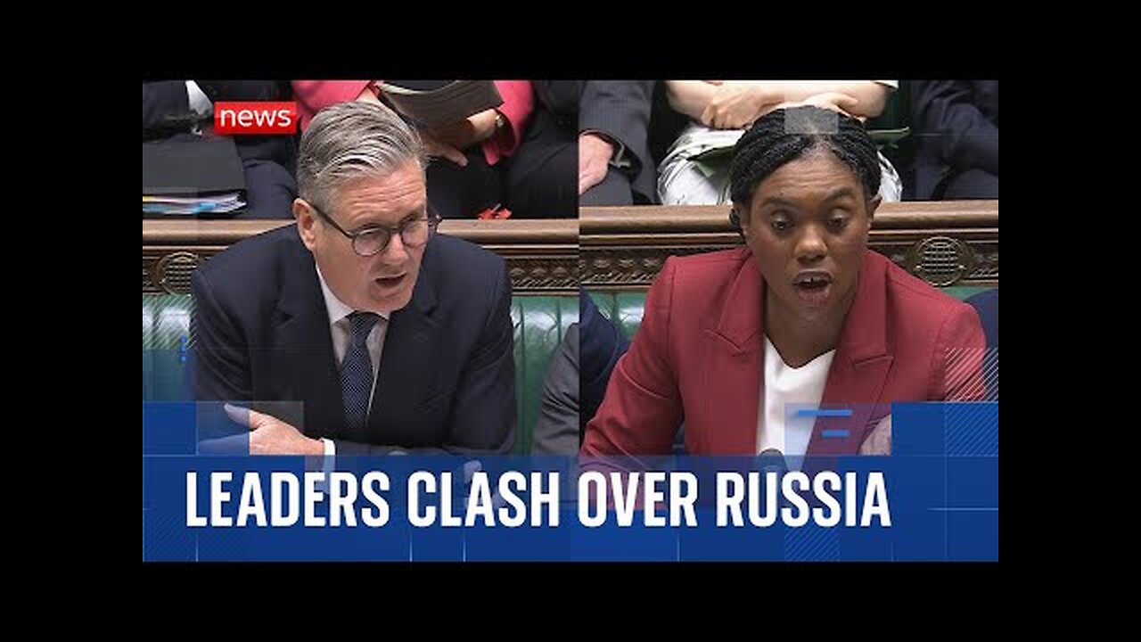 PMQs: Starmer accuses Badenoch of echoing Kremlin talking points