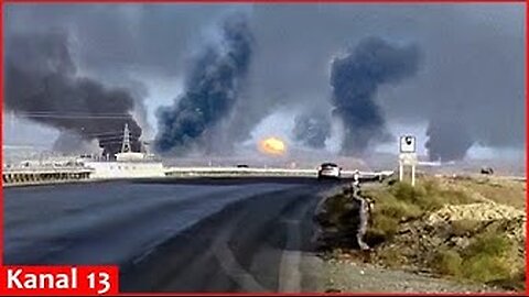 Video captures moment Natanz nuclear site was hit by Israel