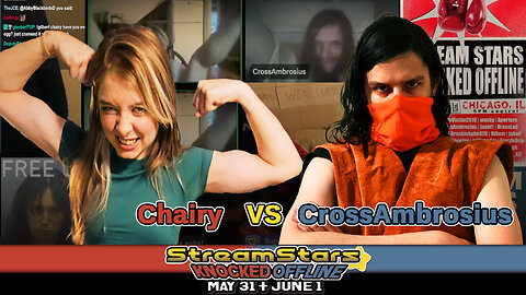 Chairy VS CrossAmbrosius pre-event fight interview | Stream Stars: Knocked Offline