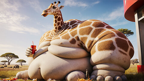 What if Animals EAT TOO MUCH Fast Food