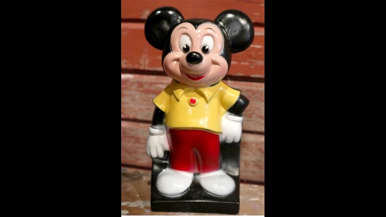 1970s Micky mouse bank
