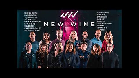 New Wine - 2 Horas Sus Mejores 30 Grandes Éxitos - Alabanza Musica Cristiana.