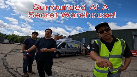 SURROUNDED AT SECRET WAREHOUSE - "Open Your Camera!"