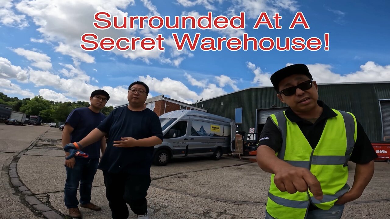 SURROUNDED AT SECRET WAREHOUSE - "Open Your Camera!"