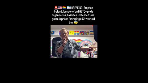 🇺🇸🏳️‍🌈 BREAKING: Founder of an LGBTQ+ pride organization, has been sentenced to 30 years 😨