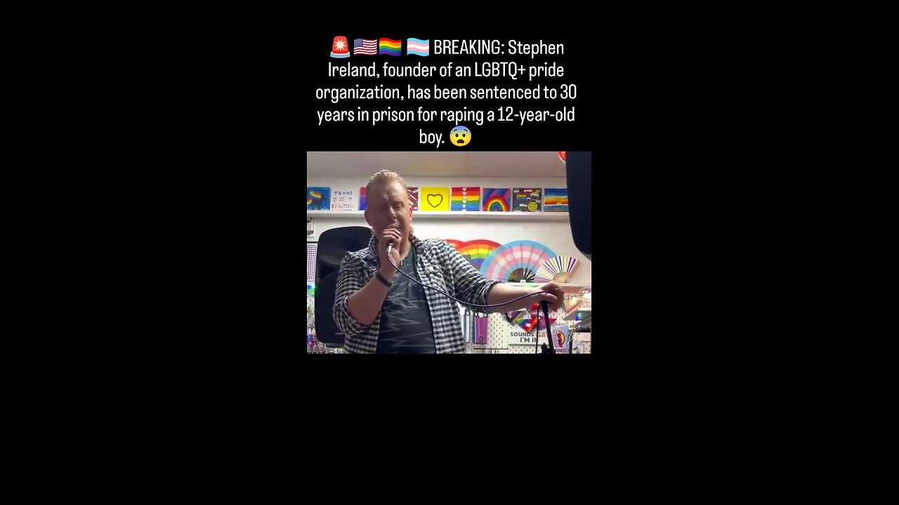 🇺🇸🏳️‍🌈 BREAKING: Founder of an LGBTQ+ pride organization, has been sentenced to 30 years 😨