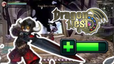 Dragon nest Easy leveling | Middle Child Miksollatun | Skill Heraldry MP regeneration