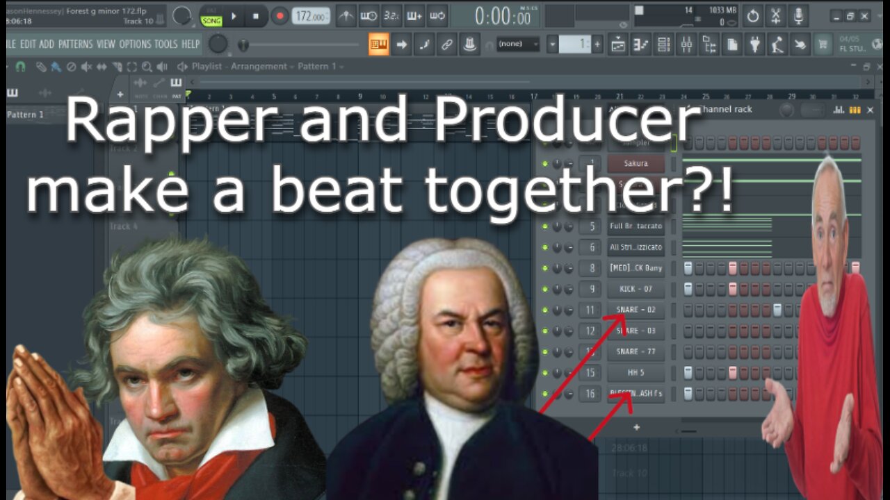 Dark Boom Bap Beat-How to make beats from Scratch w/ STOCK Plugins