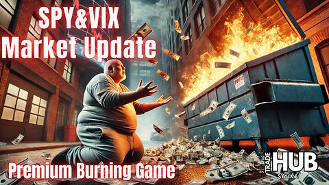 🔥 SPY & VIX Market Update: Powell Speaks Tomorrow | More Premium Burn Ahead?
