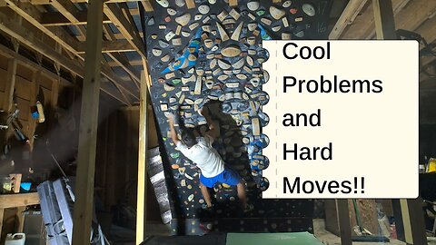 New Projects on the Climbing Wall