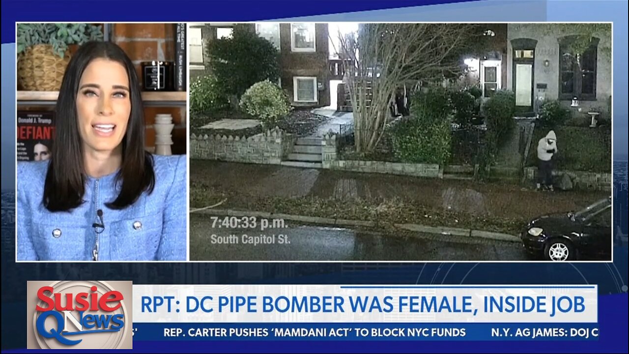 RPT: DC PIPE BOMBER WAS FEMALE, INSIDE JOB