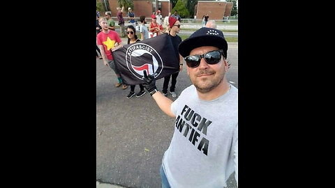 liberal democrat cult klan ANTIFA rioters chased off the block forced to fLEE as ICE turns the table