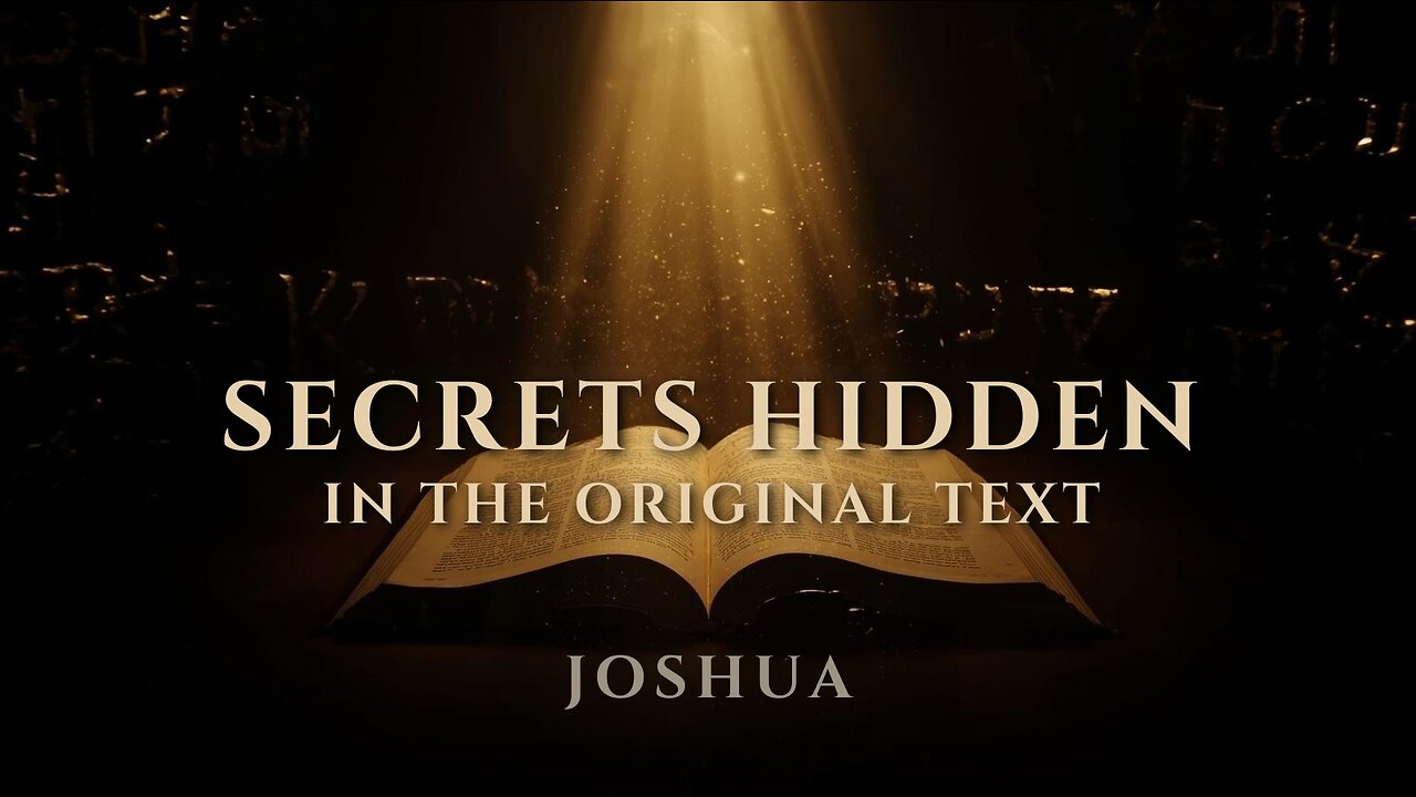 Secrets Hidden in the Original Text - Joshua