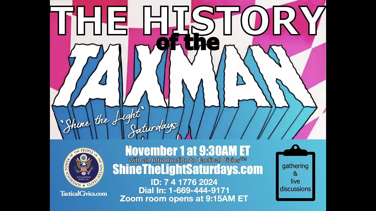 251101 STLS History of the Taxman