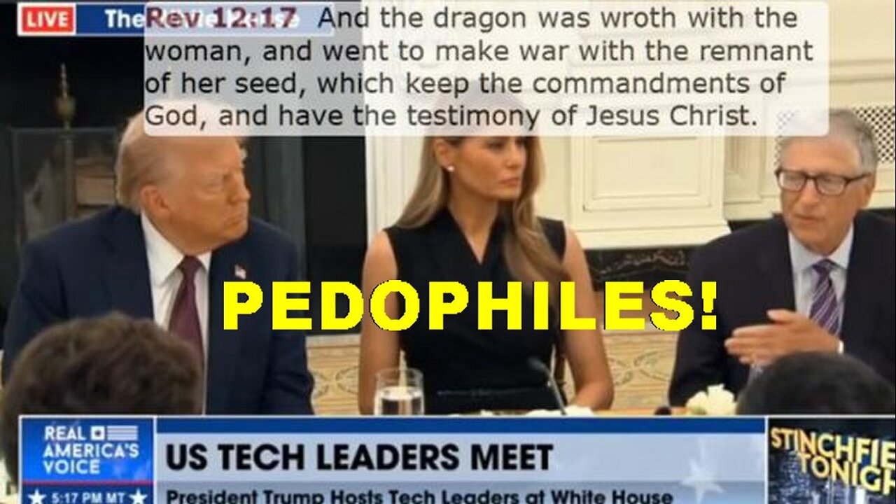 Many Fish: Gates at Whitehouse Seeds Warpspeed AI Satans War on the Seed!