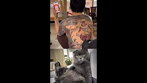 cute tattoo #cute #tattoo #trending #viral #keşfet #cat #memes
