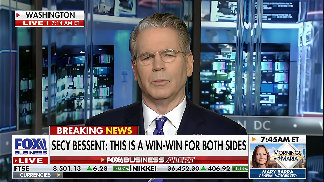 A 'big deal' could get done to 'rebalance' US-China trade barriers: Scott Bessent