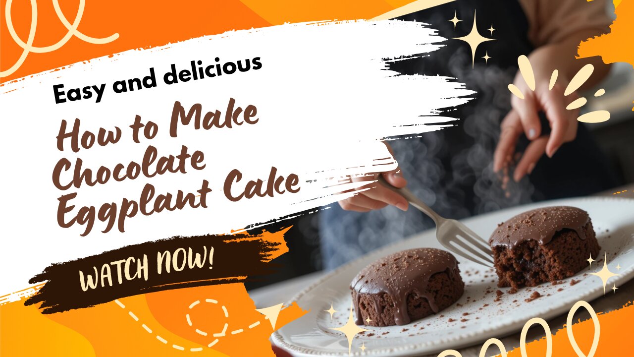 Best Healthy Chocolate Cake Recipe | Hidden Veggie Chocolate Eggplant Cake