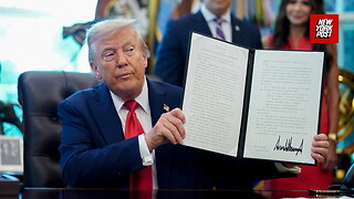 Trump signs executive order ending cashless bail