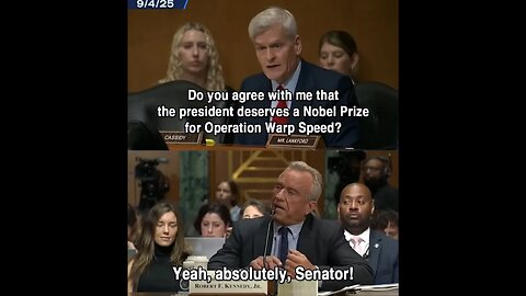RFK JR. AGREES TRUMP SHOULD GET THE NOBEL PRIZE FOR COMMITTING GENOCIDE UNDER OPERATION WARP SPEED - King Street News