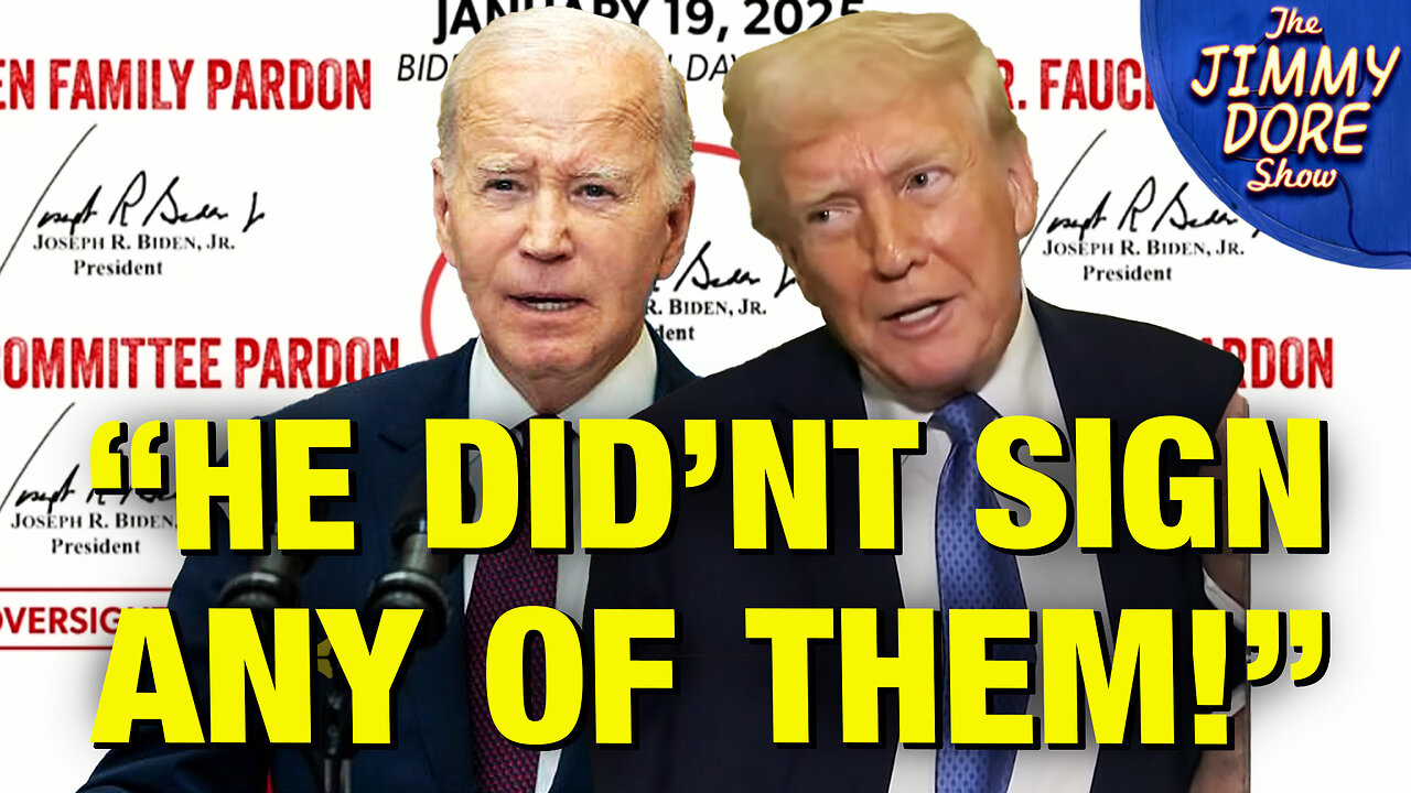 Trump Says He’s VOIDING All Biden’s Pardons!