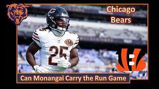 Can Monangai Carry the Run Game l Bears Week 9 Pre Game vs Bengals l Da Bears With Dark