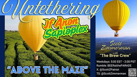 "UNTETHERING"... JF_Anon & Sapioplex on "Higher Thinking"