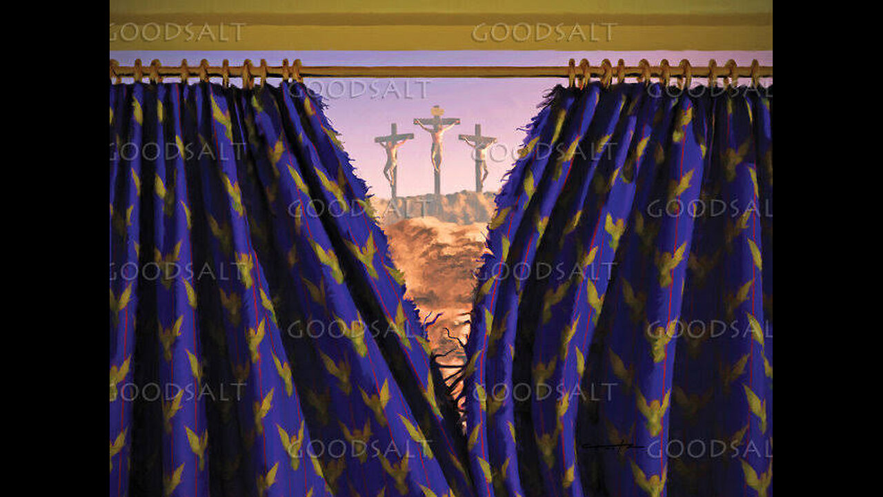 VEIL OF THE TEMPLE TORN FROM TOP TO BOTTOM, WHAT IS THE SYMBOLISM BEHIND THIS?