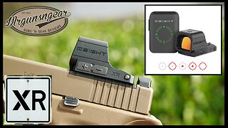 Osight XR Enclosed Red Dot With RMR Footprint & Multi Reticle System 🔴